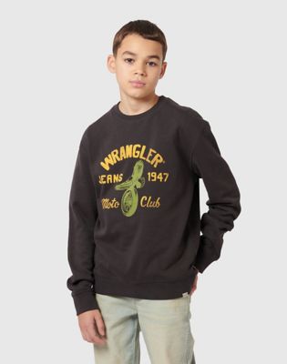 Moto Club Crew in Wrangler Black main view