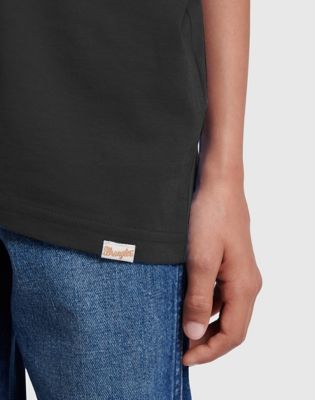 Festival Badge Tee in Black alternative view 4