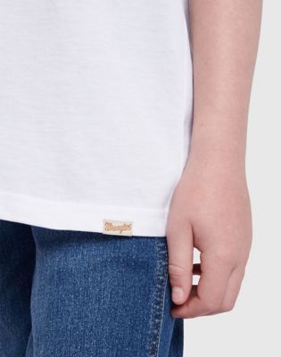 Festival Badge Tee in Bright White alternative view 4