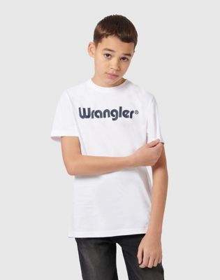 Logo Tee in Bright White