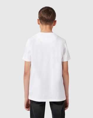 Wrangler Logo Tee Bright White Size 8/9
 