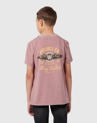 Winged Moto Tee in Grapeshake alternative view