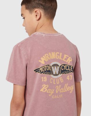 Winged Moto Tee in Grapeshake alternative view 4