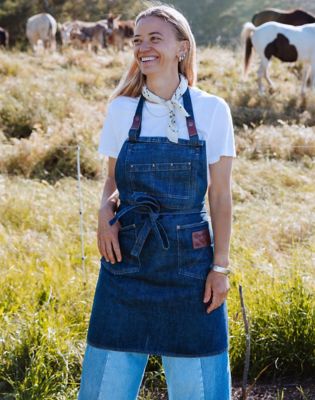 Wrangler® x Made In® Apron in Rinse Wash