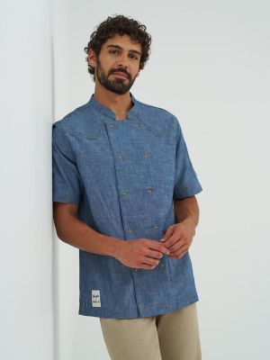 Wrangler® x Made In® Chef Shirt in Chambray