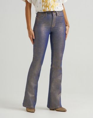 Wrangler Wrangler x Lainey Wilson Jeansy z rozszerzanymi nogawkami Glitter
