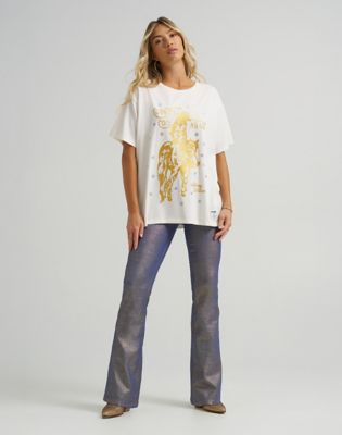 Wrangler x Lainey Wilson Flare Jean in Glitter