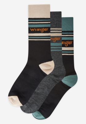 Wrangler 3-Pack Gift Set Socks Green Mix