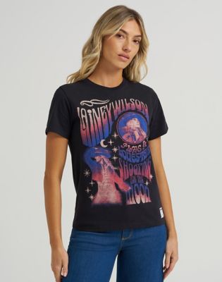 Wrangler Wrangler x Lainey Wilson Regular Tee Black