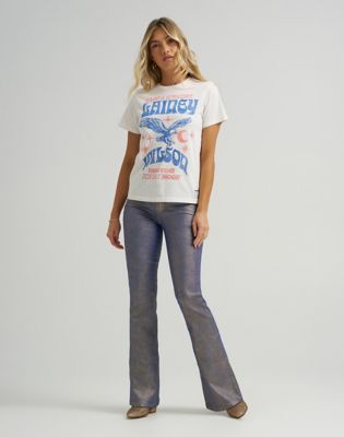 Wrangler x Lainey Wilson Regular Tee in White