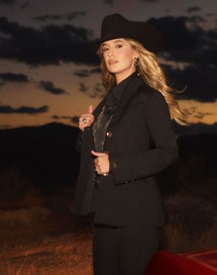 Wrangler Wrangler x Lainey Wilson Polywrancher Blazer Black