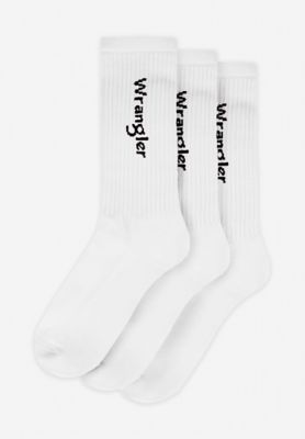 Wrangler 3-Pack Sport Socks White