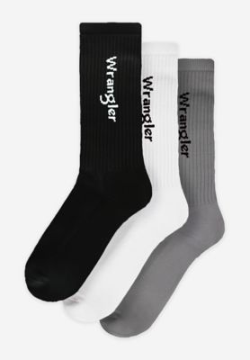 Wrangler 3-Pack Sport Socks Grey Mix