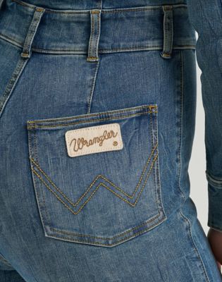 Wrangler x Lainey Wilson Catsuit Flare in Rock Wash alternative view 7