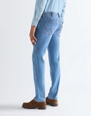 Greensboro Straight High Stretch Jean in Tobacco Ice