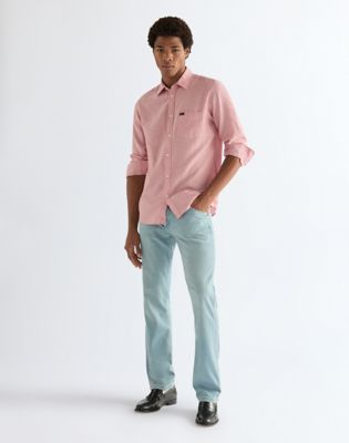 Wrangler Greensboro lekko elastyczne proste jeansy Shell