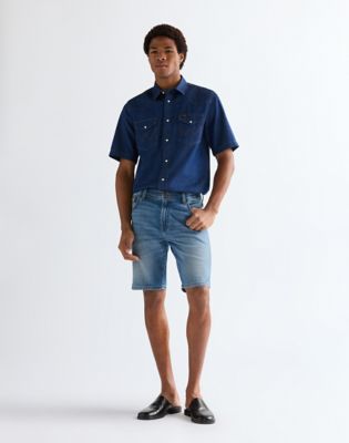 Texas Regular Toughlite Short in Harbor Blue