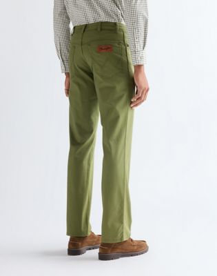 Texas Straight Lightweight Trousers in Capulet Olive
