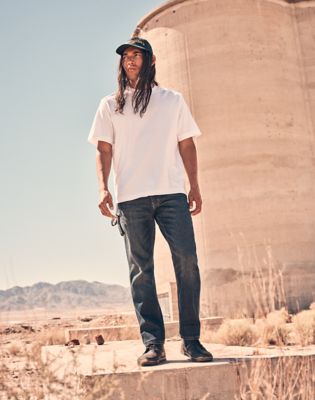 Greensboro Straight Toughlite Low Stretch Jean in Faded