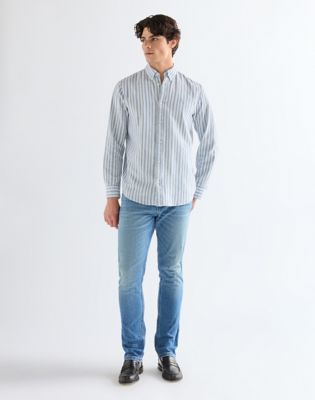 Greensboro Straight Toughlite Low Stretch Jean in Harbor Blue
