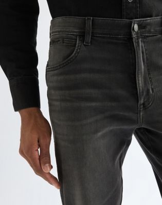 Texas Straight High Stretch Jean in Raven Ash