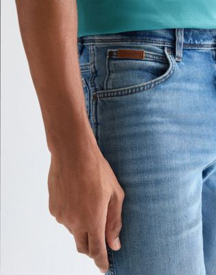 Texas Slim Toughlite Low Stretch Jean in Harbor Blue