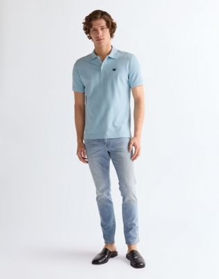 Wrangler Larston Niska elastyczność Toughlite obcisłe Tapered Jean Dawn