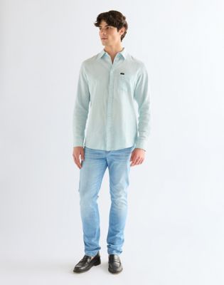 Wrangler Larston obcisłe Tapered Lightweight Niska elastyczność Jean Light Wash