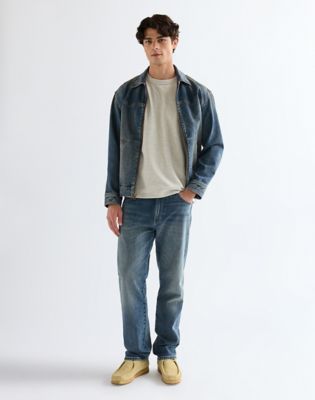 Frontier Relaxed Straight Toughlite Low Stretch Jean in Dusk