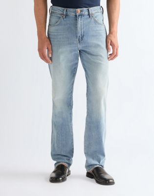Wrangler Frontier Niska elastyczność Though Lite Relaxed Proste jeansy Dawn