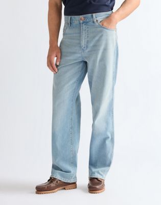 Loose Straight Lightweight Jean in Dove Wing