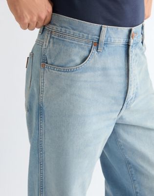 Loose Straight Lightweight Jean in Dove Wing