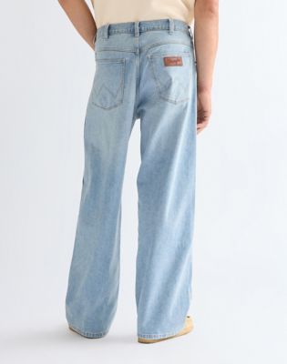 Baggy Lightweight Jean in Dove Wing