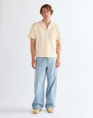 Baggy Lightweight Jean in Dove Wing