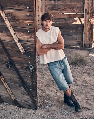 Toughlite Oversized Jort in Dawn
