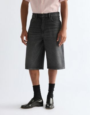 Toughlite Oversized Jort in Iron Fawn