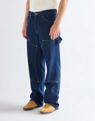 Relaxed Carpenter Double Knee Lightweight Jean in Rinsed