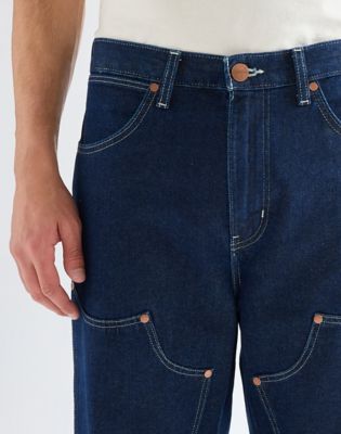 Relaxed Carpenter Double Knee Lightweight Jean in Rinsed