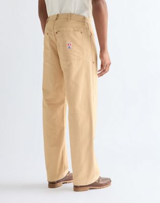 Relaxed Carpenter Double Knee Trousers in Golden Wheat