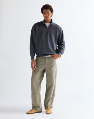 Wrangler Relaxed Double Knee Carpenter Pant zgadzony olwkowy