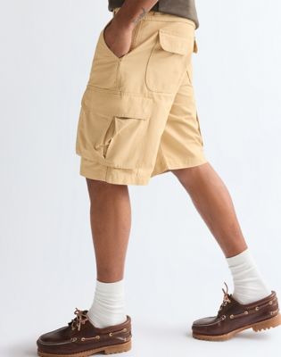 Regular Cargo Short in Golden Wheat