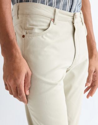 Larston Slim Tapered Lightweight Trousers in Pelican