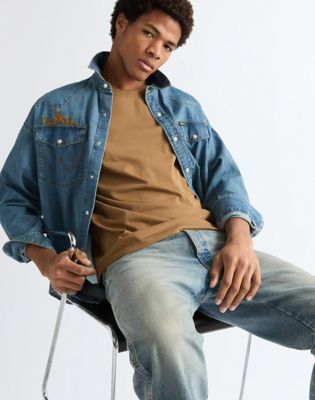 Wrangler Oversized Western Shirt Trail Marynarka