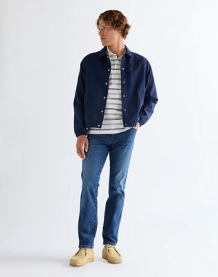 Regular Coaches Jacket in Navy