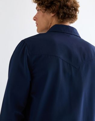 Regular Coaches Jacket in Navy