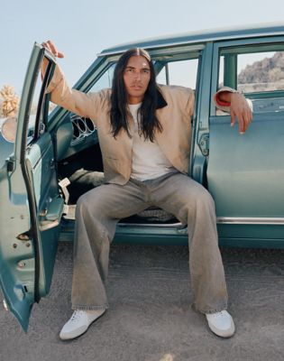 Wrangler Relaxed Kurtka przejściowa Golden Wheat