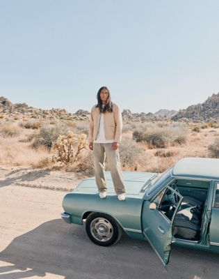 Wrangler Relaxed Kurtka przejściowa Golden Wheat