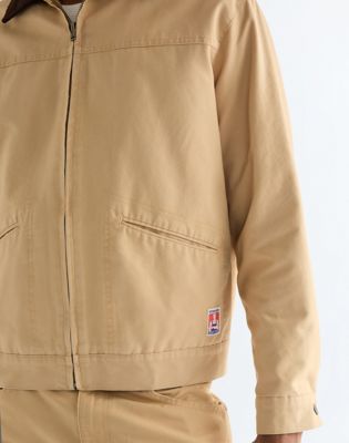 Relaxed Transitional Jacket in Golden Wheat