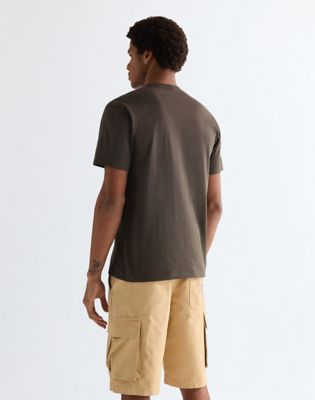 Wrangler Regular koszulka z haftem Wren