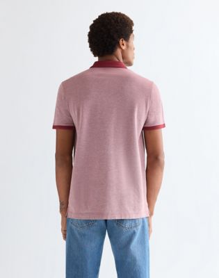 Wrangler Regular Refined Koszulka polo Ruby Wine